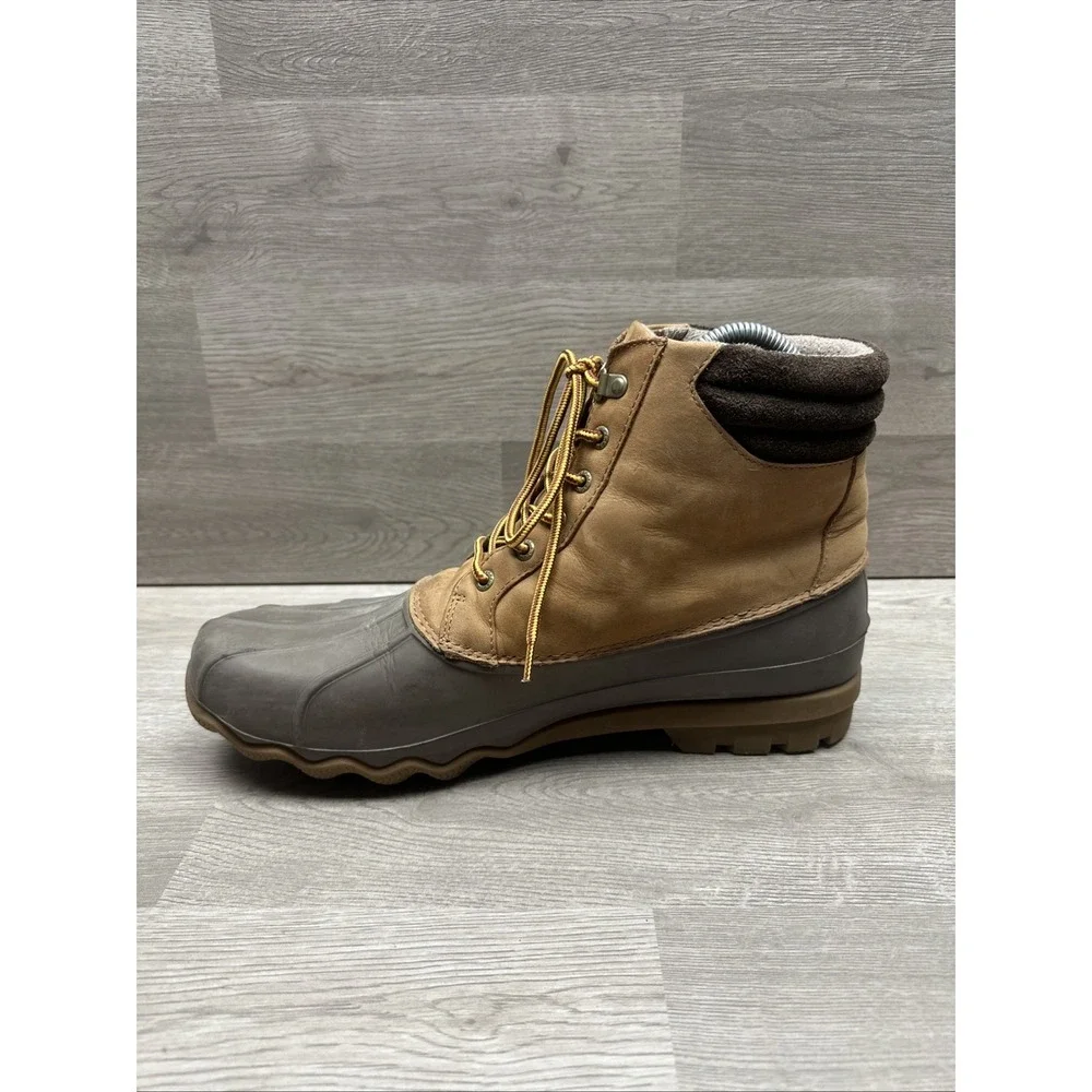 Sperry Top-Sider Men's Avenue‎ Duck Boot Tan Brown Size 13M STS12126 Very Nice